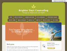 Tablet Screenshot of brighter-dayscounseling.com